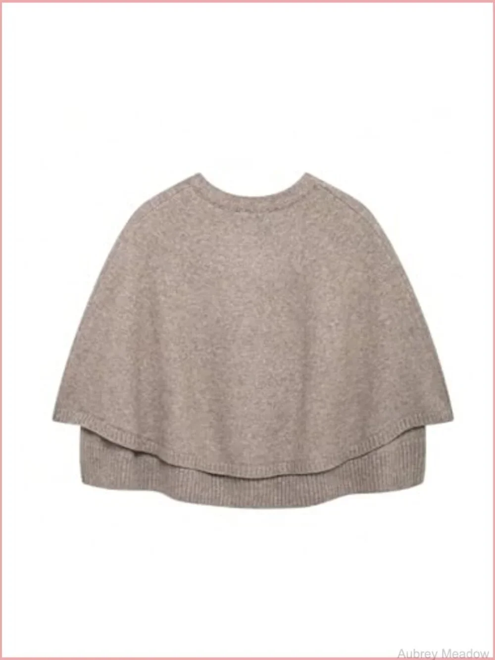 Womens Poncho Sweater Cape Cardigan Button Down Knit Outerwear Trendy